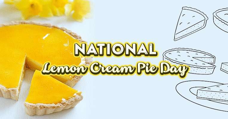 National Lemon Cream Pie Day Wishes Images download