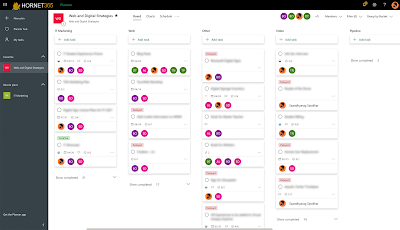 A screenshot of a user's Planner