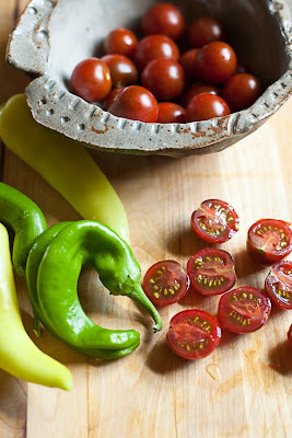 tomatoes from the garden