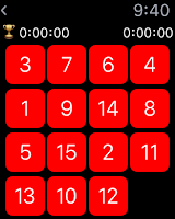 15 Puzzle Apple Watch Game