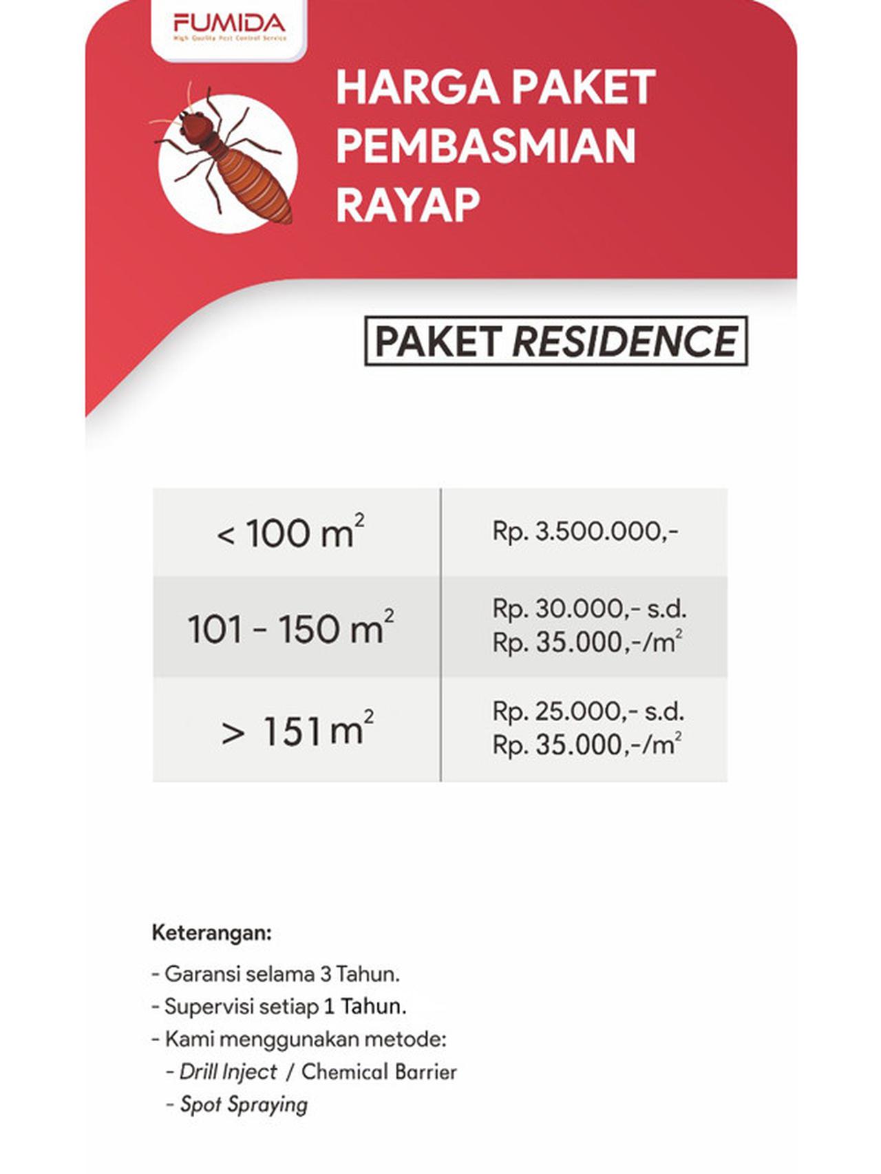 Jasa Anti Rayap, jasa anti rayap fumida, Pembasmi Rayap Profesional FUMIDA