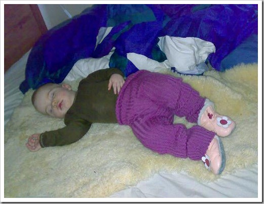 Rikke sover