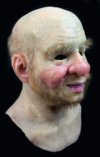 This silicone old man mask would be the crowning touch of your hobo costume. From themasker on Etsy.