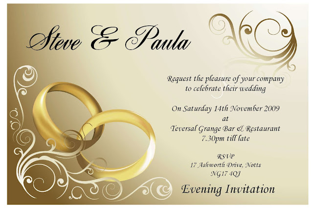 Wedding Invitations Wording