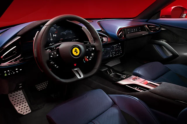 Ferrari 12Cilindri inside