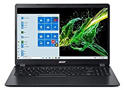 An image of Acer Aspire 3 Intel Core i3-10th Gen 15.6 - inch 1920 x 1080 Thin and Light Laptop (4GB Ram/1TB HDD/Window 10/Integrated Graphics/Shale Black/1.9 kgs), A315-56