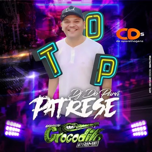 Cd Tecno Melody Baile do Patrese 2020 - DJ Patrese