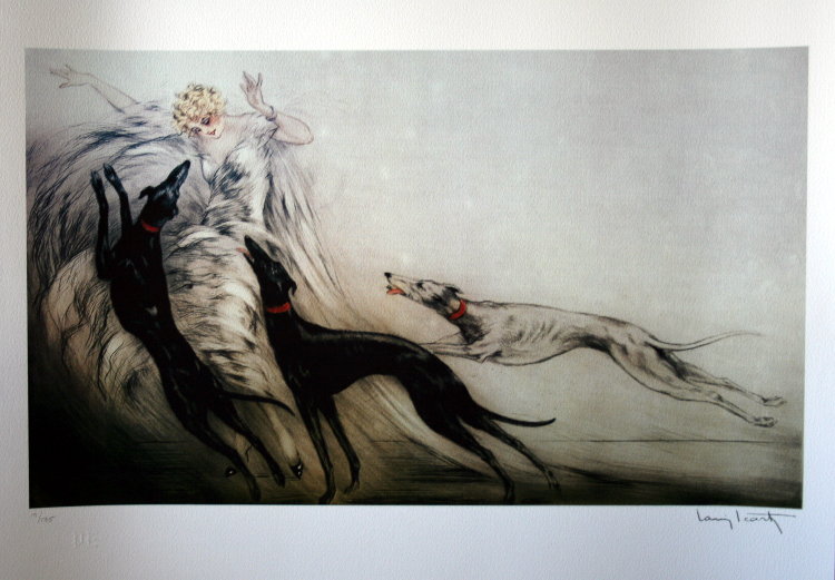 louis icart illustration