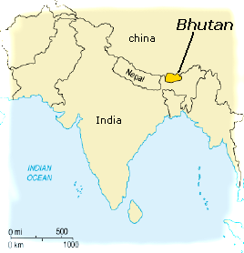 Bhutan Nerede - Butan Nerede - Bhutan Nerde - Bhutan Hangi ...