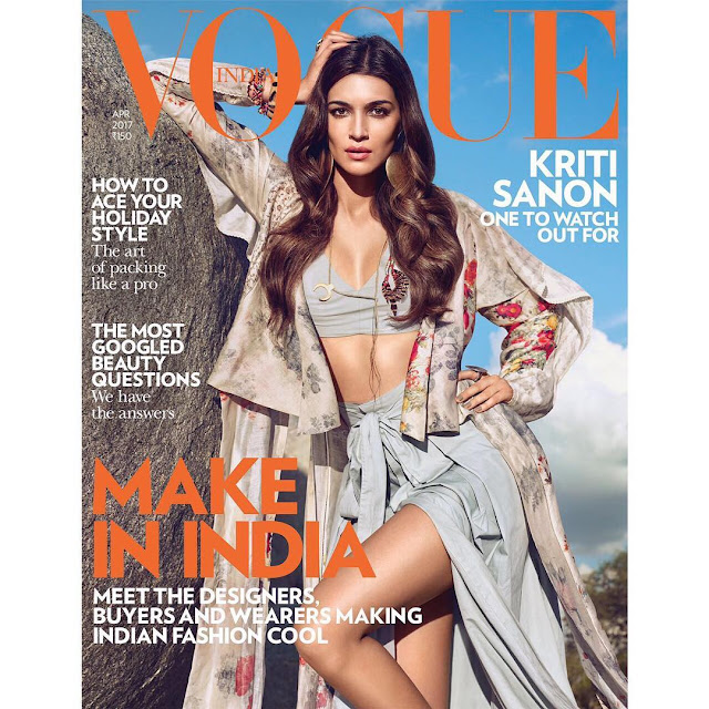 Kriti Sanon Hot Photoshoot for Vogue 2017