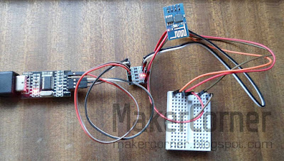 ESP8266 serial test connections