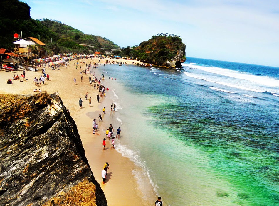 Wisata Ke Pantai  Indrayanti  Yogyakarta  Tourworldinfo 