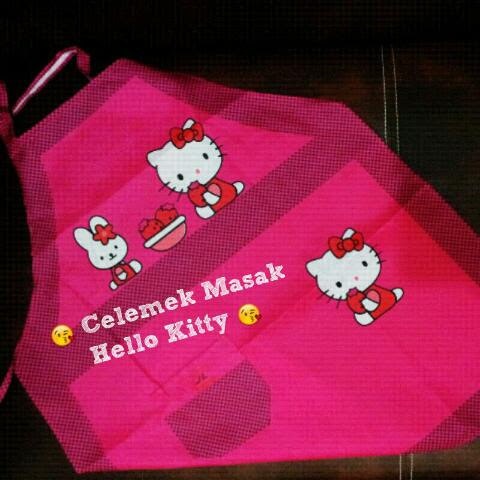 Jual Grosir Ecer Celemek Masak Hello Kitty Murah