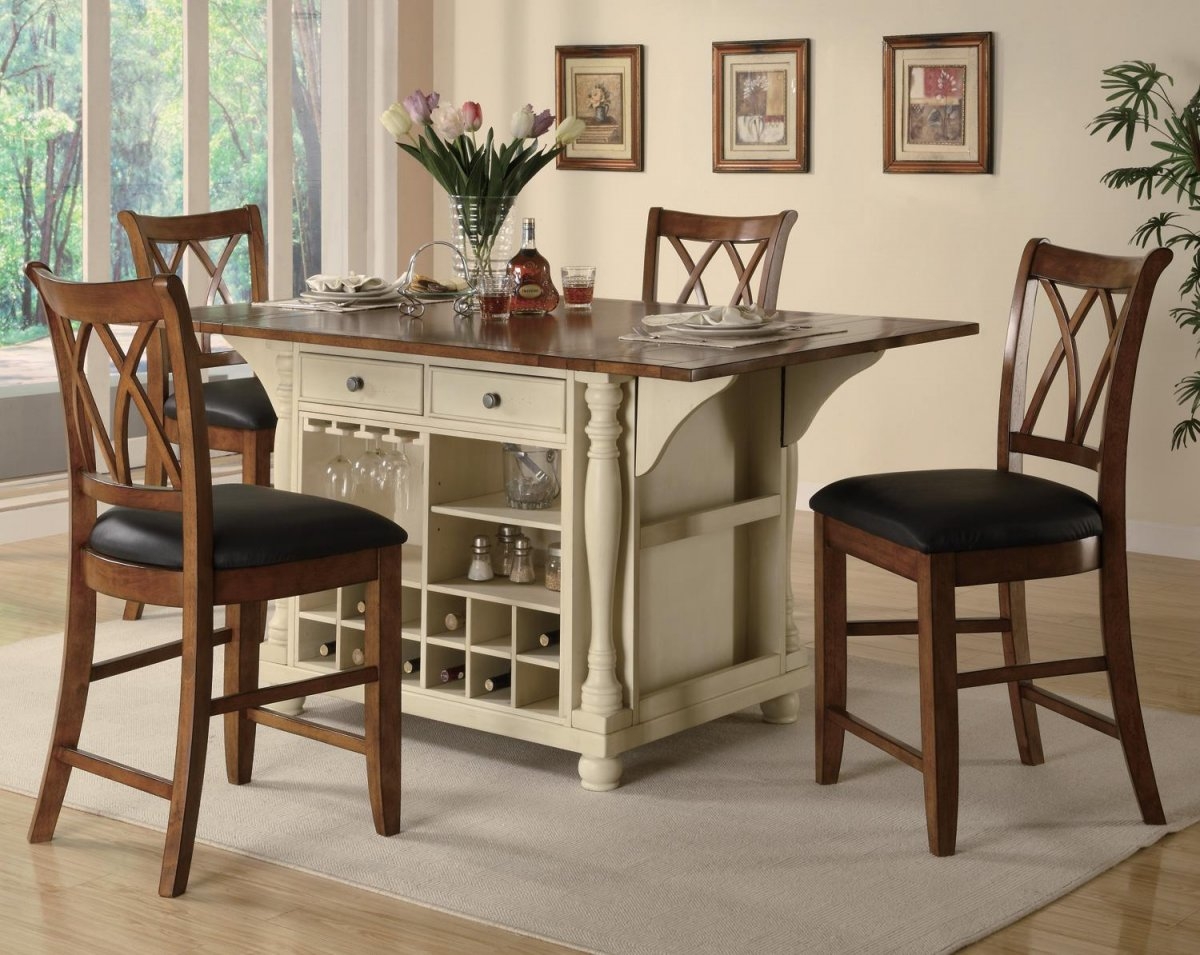 Awesome Dining Table With Wine Storage ~ Chila