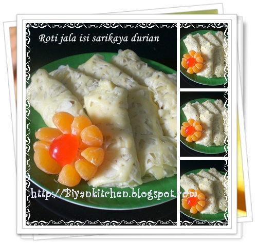 BIyanCakes: Roti Jala Isi sarikaya Durian