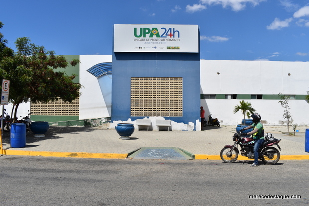 Mulher dá entrada na UPA de Santa Cruz após ser baleada no Bairro Arcoverde