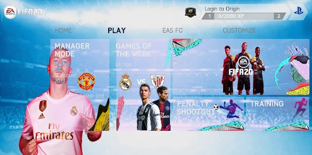 New Menu Best Graphics FIFA 20 Mobile FIFA 14 Android Game Offline