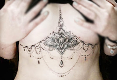 Best Tattoos on the chestfor Women