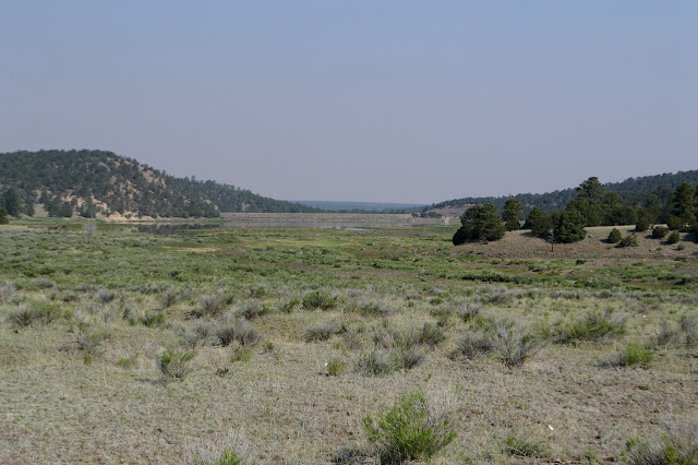 Quemado Lake is very low