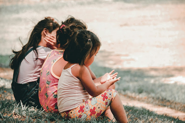 children outdoors