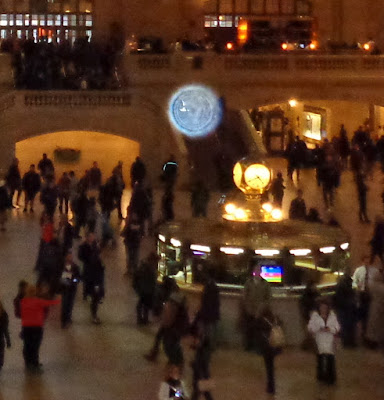 orb in Grand Central Station