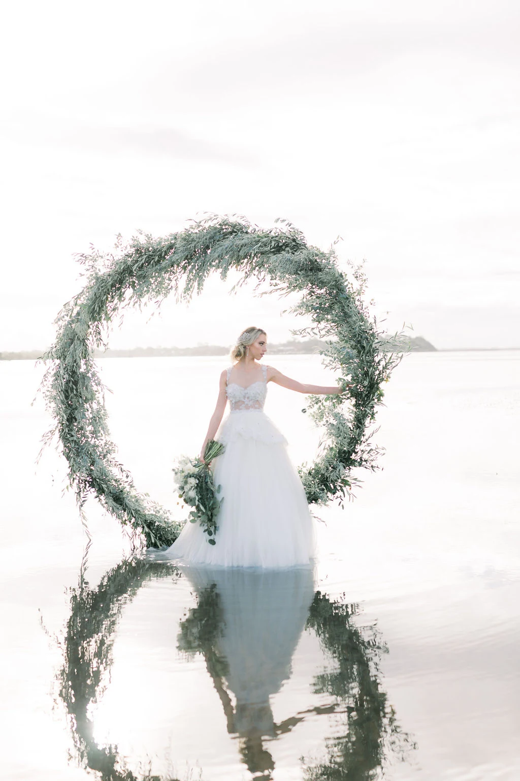 bridal gown australia designer wylde folk studio florals bridal bouquet photography brisbane weddings