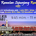 Jadual Rawatan Darussyifa' Pada Bulan Ramadhan 1435