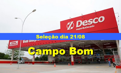 Desco anuncia seleção para diversos setores em Campo Bom