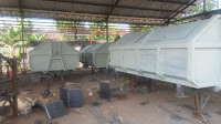 Bin Kontainer Sampah, buat bin, jual bin, workshop bin, bengkel bin