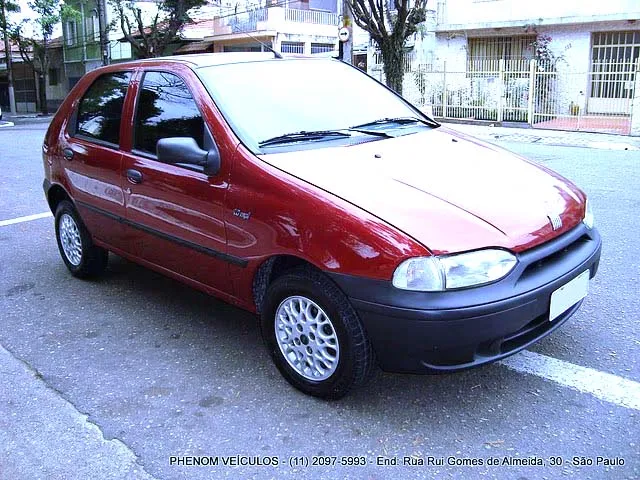 Fiat Palio EDX 1997 - lateral traseira