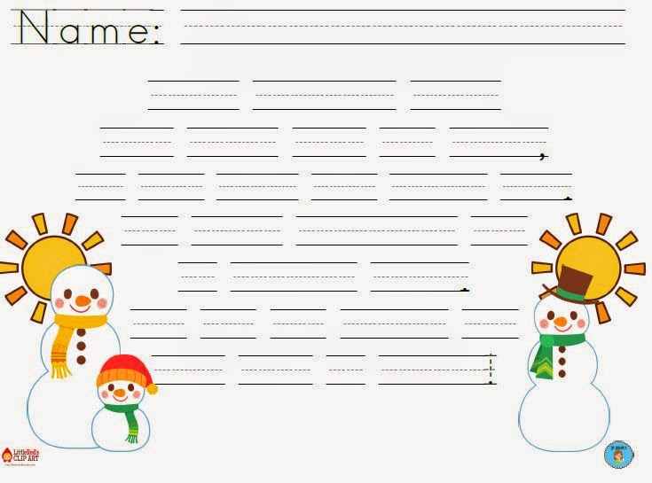 https://www.teacherspayteachers.com/Product/FREEBIE-My-Melted-Snowman-Handwriting-Practice-1645614