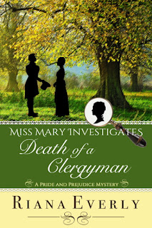 Book cover: Death of a Clergyman by Riana Everly