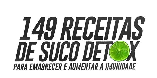 receitas de suco detox para emagrecer