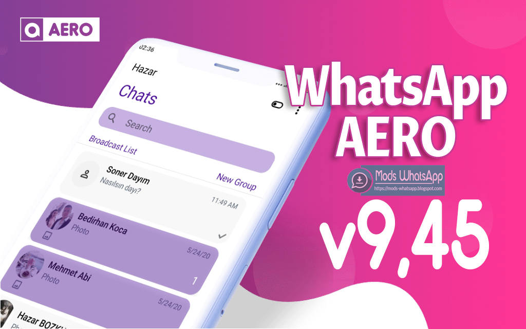 WhatsApp Aero v9.45 APK