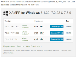 tutorial cara install xampp
