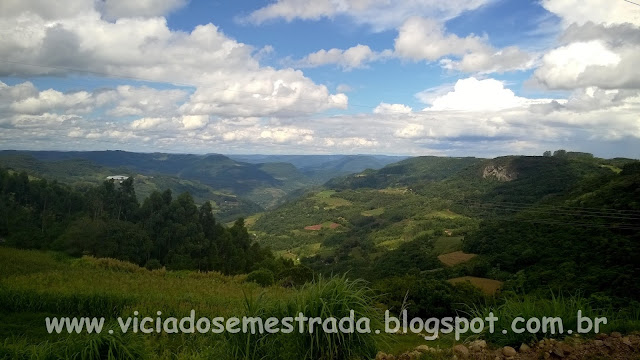 Bela vista às margens da Estrada Júlio de Castilhos