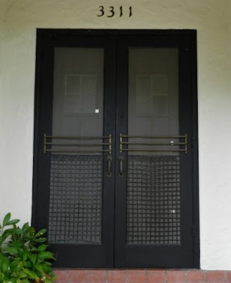 model pintu besi minimalis modern terbaru