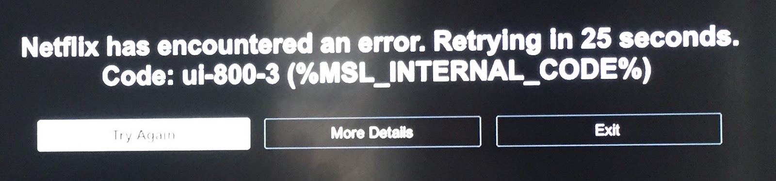 Fintastical: BT Infinity and Netflix on Roku 2 (Error message ui ...