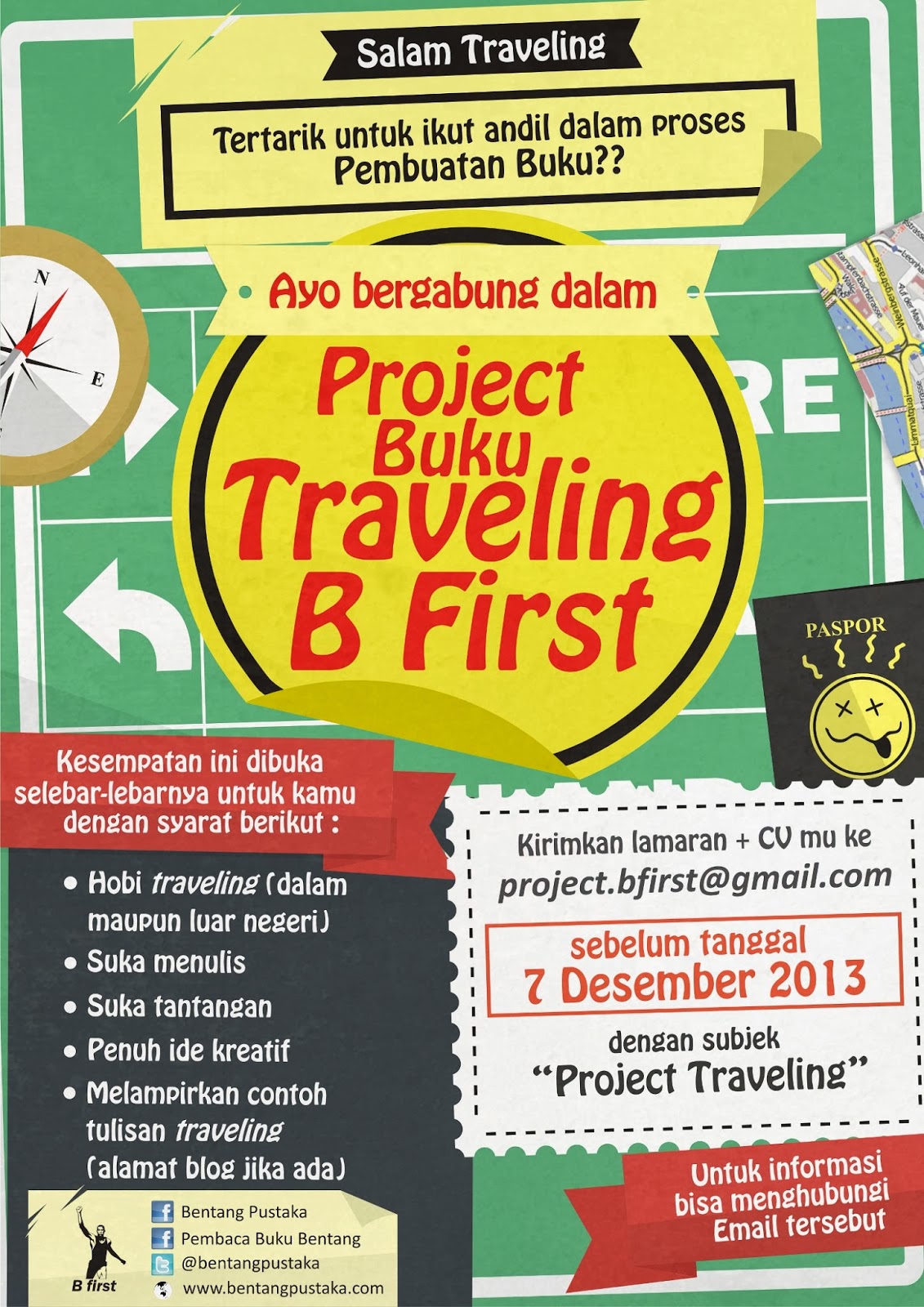 [Info] Project Buku Traveling - BFirst ~ Dunia Iwok