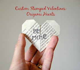 koperty pełne miłości czyli walentynkowe inspiracje DIY serce origami