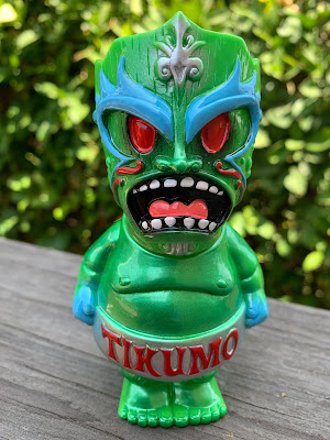 Tikumo Super Tiki Sumo V.2 Vinyl Figure by Gerald Okamura