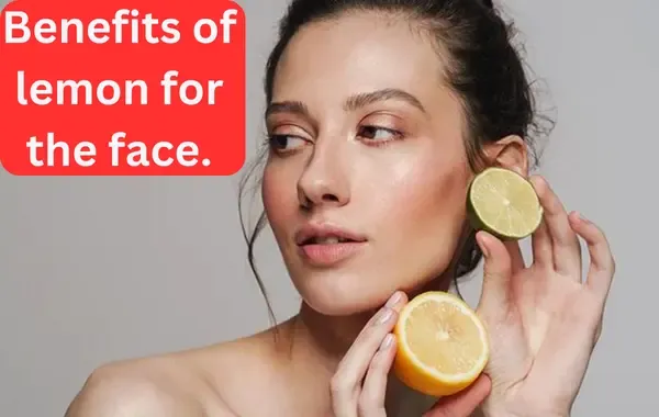 Benefits of lemon for the face.