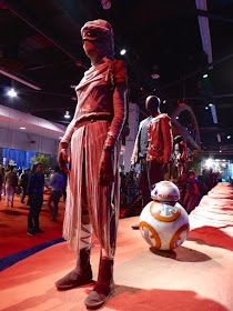 Rey Finn Star Wars Force Awakens movie costumes