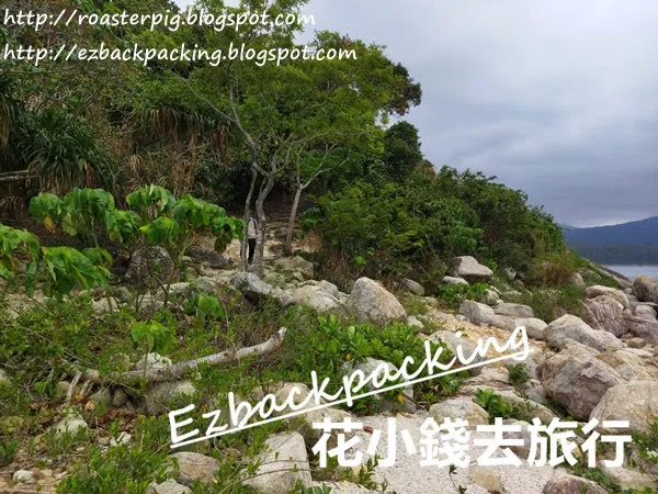 橋咀行山:連島沙洲菠蘿包石橋頭看燈塔