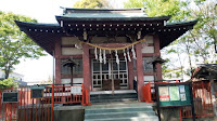 稲城市　青渭神社　社殿