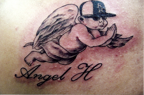 Baby Angel Tattoo Designs