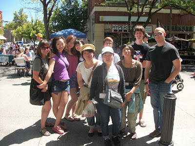 Students from International Christian University in Tokyo, Japan