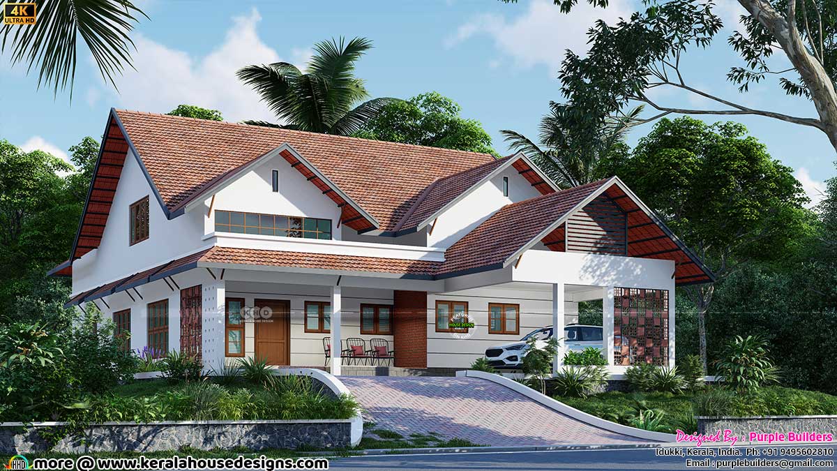 Majestic Kerala Bungalow Exterior