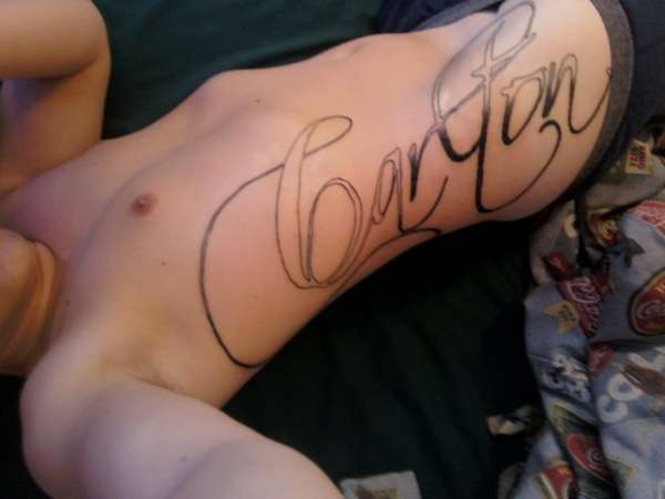 Last Name Tattoo Letters Tattoo