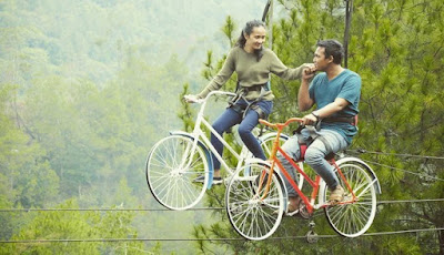 Wisata 7 Wahana Sepeda gantung di Indonesia Yang Seru dan Menarik